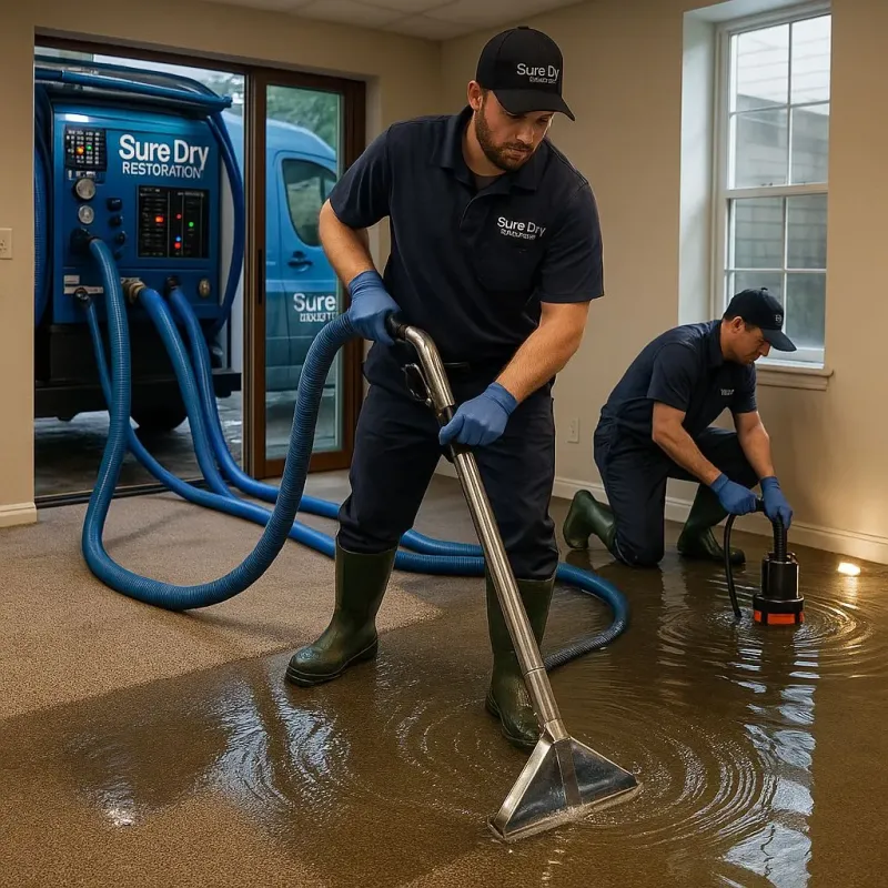 Water Extraction and Removal process in Clayton, NC